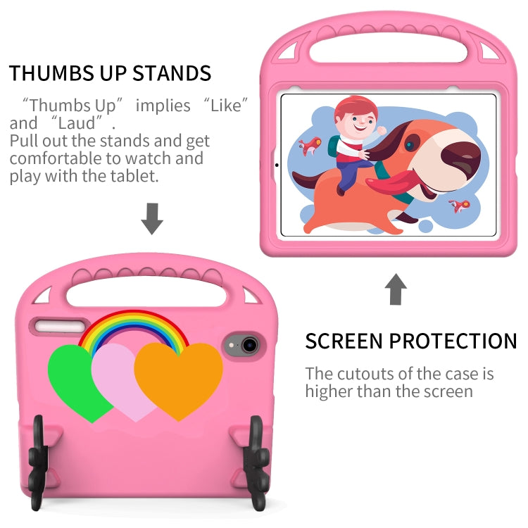 Love Small Palm Holder EVA Tablet Case, For iPad 10.2 / iPad Pro 10.5, For iPad mini 2024 /mini 6, For Samsung Galaxy Tab A8 10.5 2021, For Samsung Galaxy Tab A 8.0 2019, For Samsung Galaxy Tab A 10.1 2019, For Samsung Galaxy Tab A 8.4 2020...