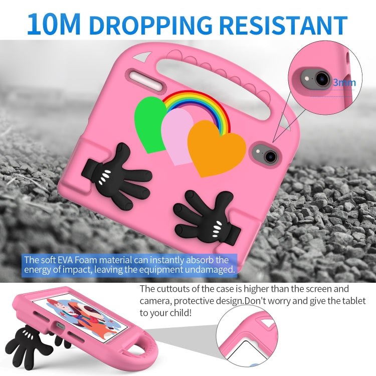 Love Small Palm Holder EVA Tablet Case, For iPad 10.2 / iPad Pro 10.5, For iPad mini 2024 /mini 6, For Samsung Galaxy Tab A8 10.5 2021, For Samsung Galaxy Tab A 8.0 2019, For Samsung Galaxy Tab A 10.1 2019, For Samsung Galaxy Tab A 8.4 2020...