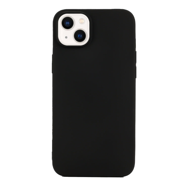 Solid Color Frosted Silicone Phone Case, For iPhone 14, For iPhone 14 Plus