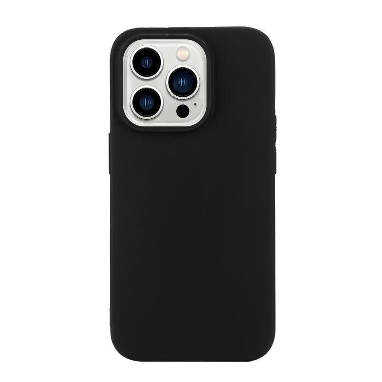 Solid Color Frosted Silicone Phone Case, For iPhone 14, For iPhone 14 Plus