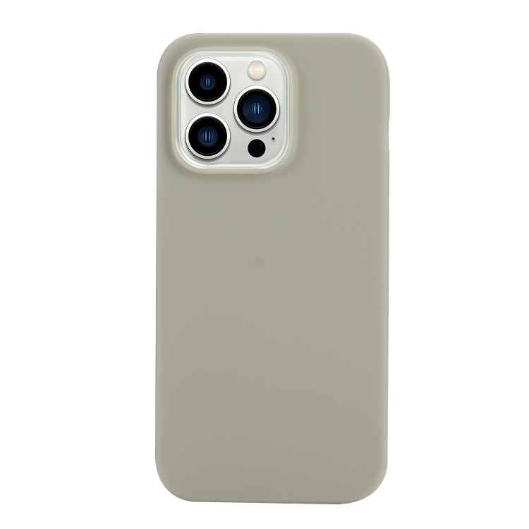 Solid Color Frosted Silicone Phone Case, For iPhone 14 Pro, For iPhone 14 Pro Max