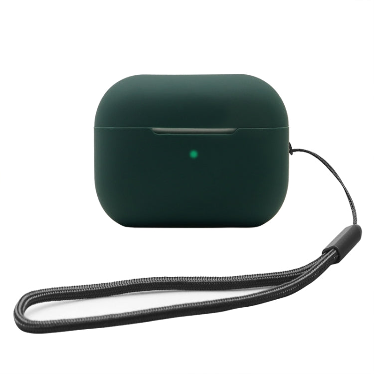 2.0mm Solid Color Silicone Protective Cover, For AirPods Pro 2