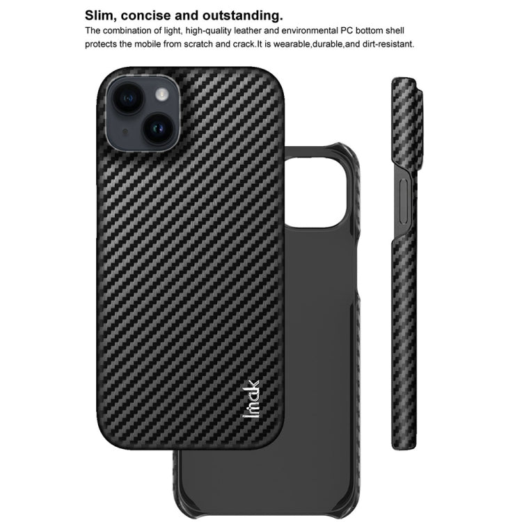 IMAK Ruiyi Series Carbon Fiber PU + PC Phone Case, For iPhone 14 Plus, For iPhone 14 Pro Max, For iPhone 14 Pro, For iPhone 14, For Xiaomi Mix Fold 2 5G, For Asus ZenFone 9 5G, For Motorola Moto Razr 2022, For Sony Xperia 5 IV
