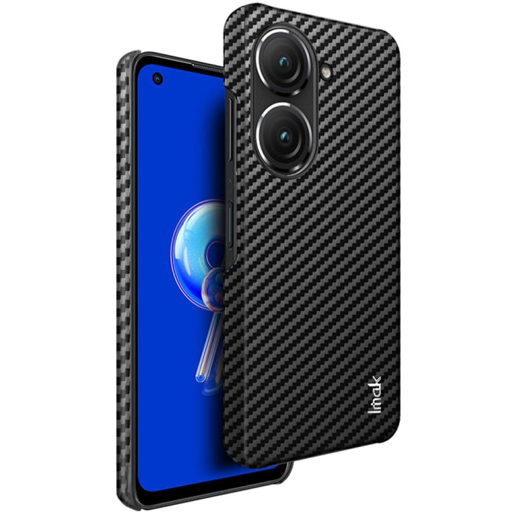 IMAK Ruiyi Series Carbon Fiber PU + PC Phone Case, For iPhone 14 Plus, For iPhone 14 Pro Max, For iPhone 14 Pro, For iPhone 14, For Xiaomi Mix Fold 2 5G, For Asus ZenFone 9 5G, For Motorola Moto Razr 2022, For Sony Xperia 5 IV