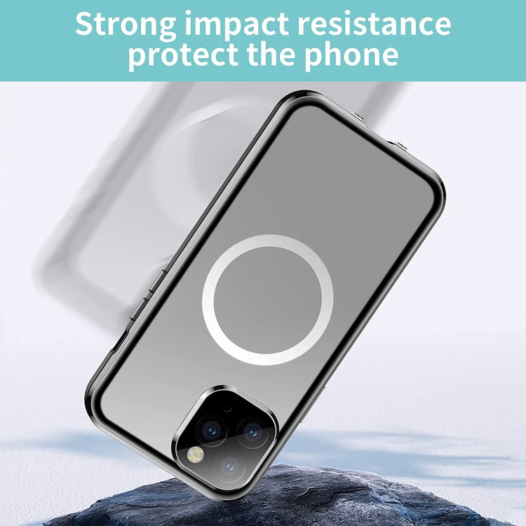 360 Full Body Magnetic Frosted Magsafe Phone Case, For iPhone 12, For iPhone 12 Pro, For iPhone 12 Pro Max, For iPhone 11 Pro, For iPhone 11, For iPhone 11 Pro Max