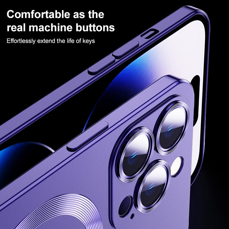 Liquid Lens Protector Magsafe Phone Case, For iPhone 14, For iPhone 14 Plus, For iPhone 14 Pro