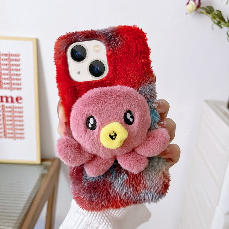 Octopus Plush TPU Phone Case, For iPhone 14, For iPhone 14 Plus, For iPhone 14 Pro, For iPhone 14 Pro Max, For iPhone 13, For iPhone 13 Pro, For iPhone 13 Pro Max, For iPhone 12, For iPhone 12 Pro, For iPhone 12 Pro Max, For iPhone 11...