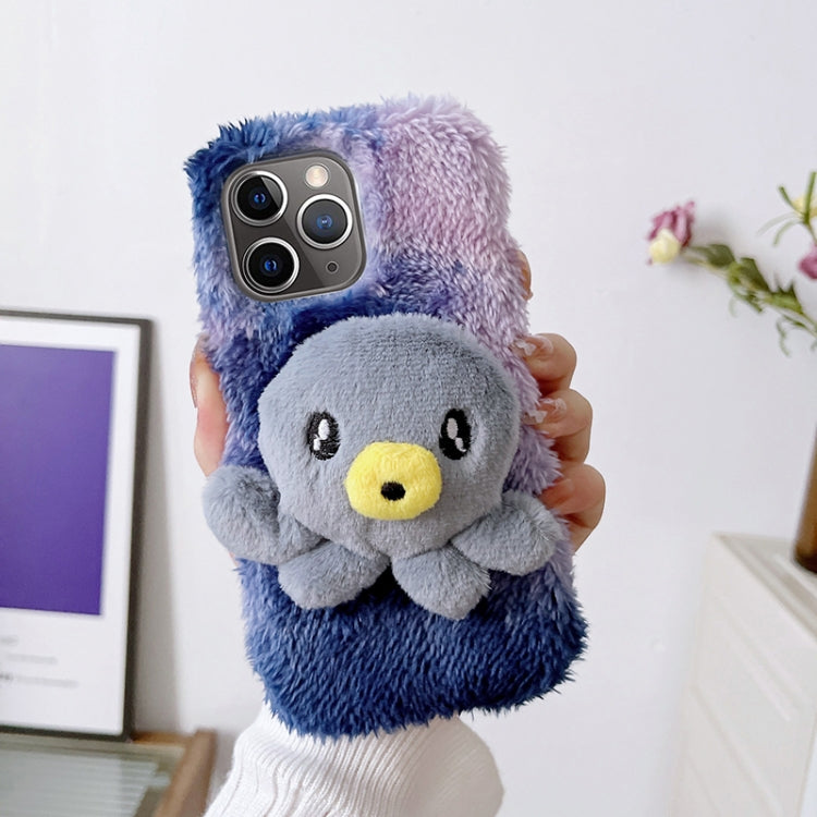 Octopus Plush TPU Phone Case, For iPhone 14, For iPhone 14 Plus, For iPhone 14 Pro, For iPhone 14 Pro Max, For iPhone 13, For iPhone 13 Pro, For iPhone 13 Pro Max, For iPhone 12, For iPhone 12 Pro, For iPhone 12 Pro Max, For iPhone 11...