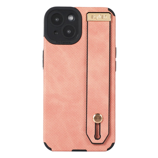 Wrist Strap TPU Leather Phone Case, For iPhone 14, For iPhone 14 Plus, For iPhone 14 Pro, For iPhone 14 Pro Max, For iPhone 13