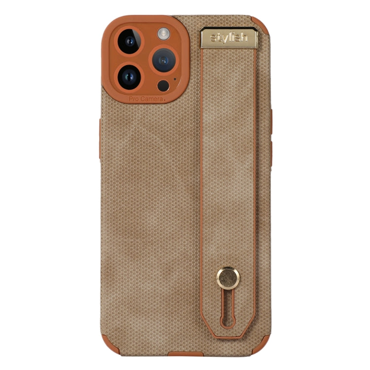 Wrist Strap TPU Leather Phone Case, For iPhone 13 Pro, For iPhone 13 Pro Max, For iPhone 12, For iPhone 12 Pro