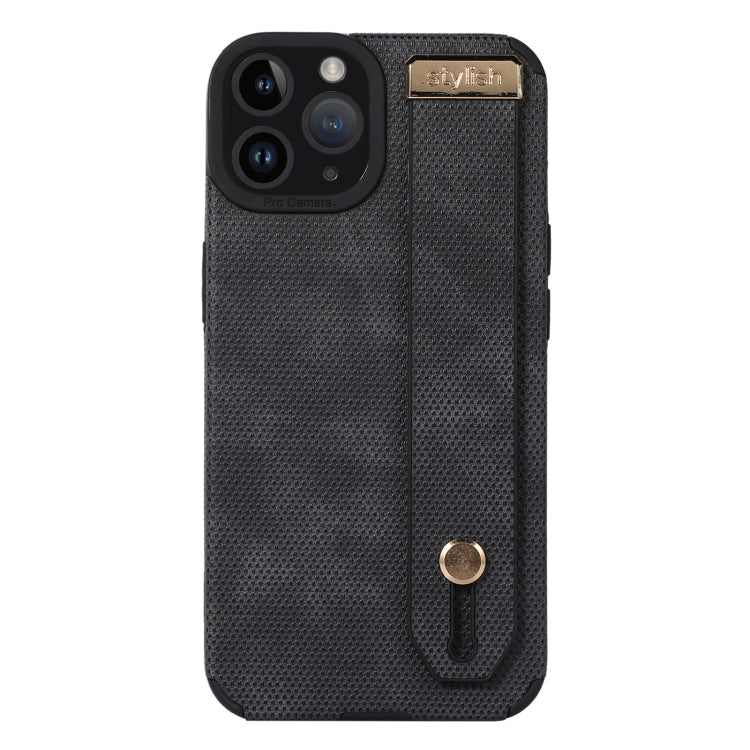 Wrist Strap TPU Leather Phone Case, For iPhone 13 Pro, For iPhone 13 Pro Max, For iPhone 12, For iPhone 12 Pro