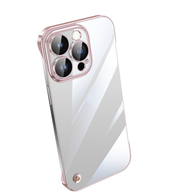 Electroplating Frameless Clear PC Phone Case