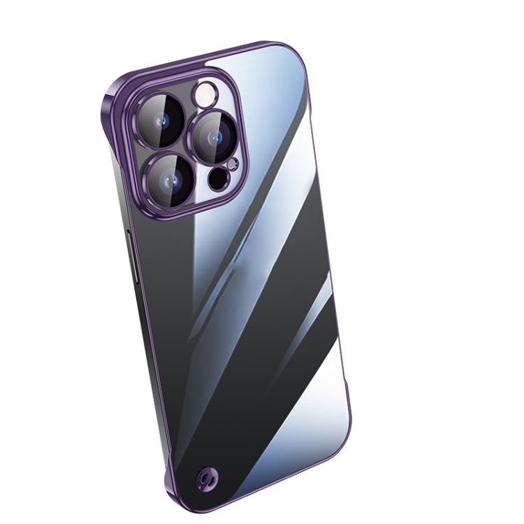 Electroplating Frameless Clear PC Phone Case