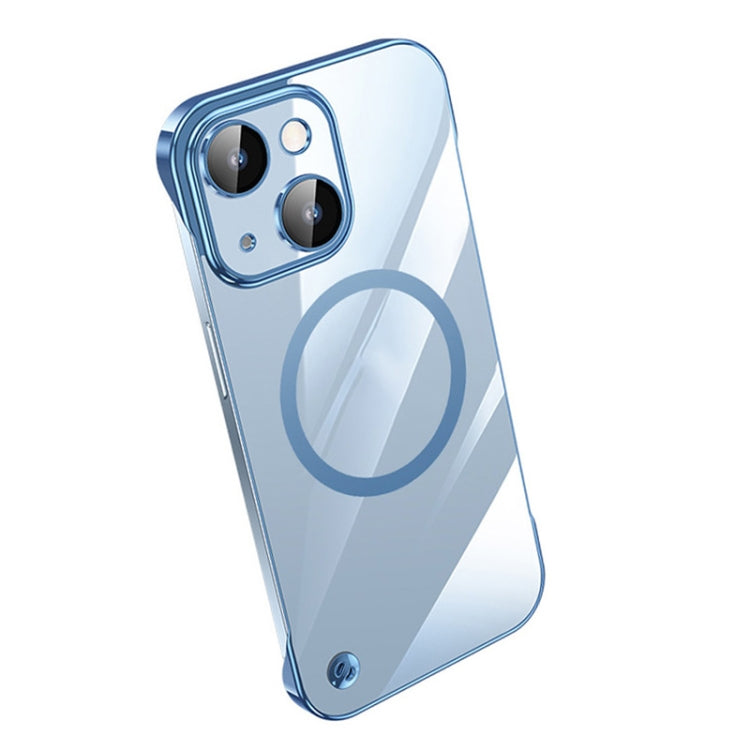 Electroplating Frameless Magsafe Magnetic PC Phone Case, For iPhone 14, For iPhone 14 Pro