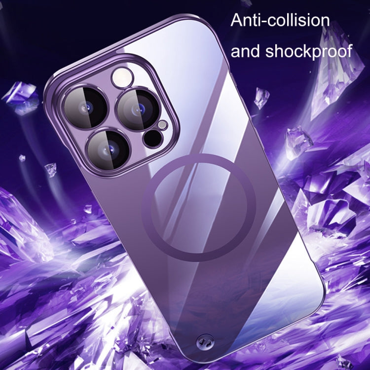 Electroplating Frameless Magsafe Magnetic PC Phone Case