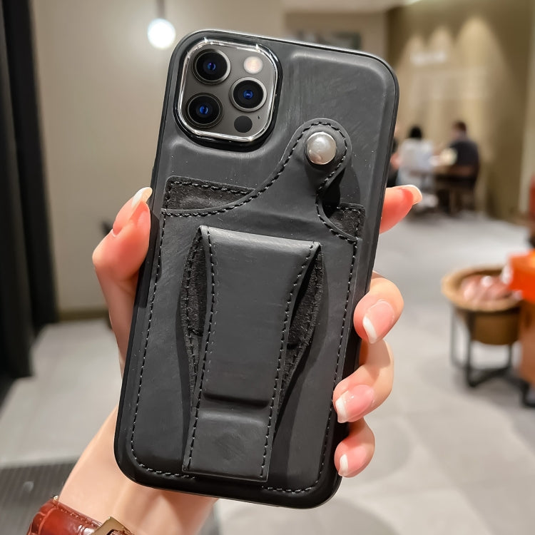 Side Leather Rotation Card Holder Phone Case, For iPhone 13 Pro Max, For iPhone 13 Pro, For iPhone 13, For iPhone 12 Pro Max