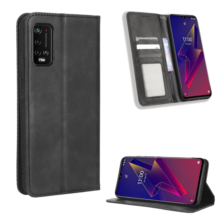 Magnetic Buckle Retro Texture Leather Phone Case, For Realme C33 4G, For T-Mobile Revvl 6 5G, For T-Mobile REVVL 6 Pro 5G, For vivo V25 5G / X80 Lite, For vivo V25 Pro / S15 Pro, For vivo Y35 4G / Y22s 4G / Y22 4G 2022, For Wiko Power U20 / U10