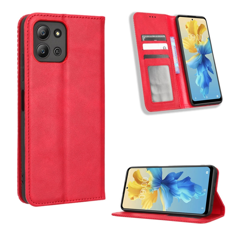Magnetic Buckle Retro Texture Leather Phone Case, For Infinix Hot 11 2022 X675, For Infinix Hot 12 Pro X668C, For Infinix Note 12 5G / Note 12 Pro 5G, For Google Pixel 7 Pro 5G, For Google Pixel 7 5G, For Xiaomi Redmi A1