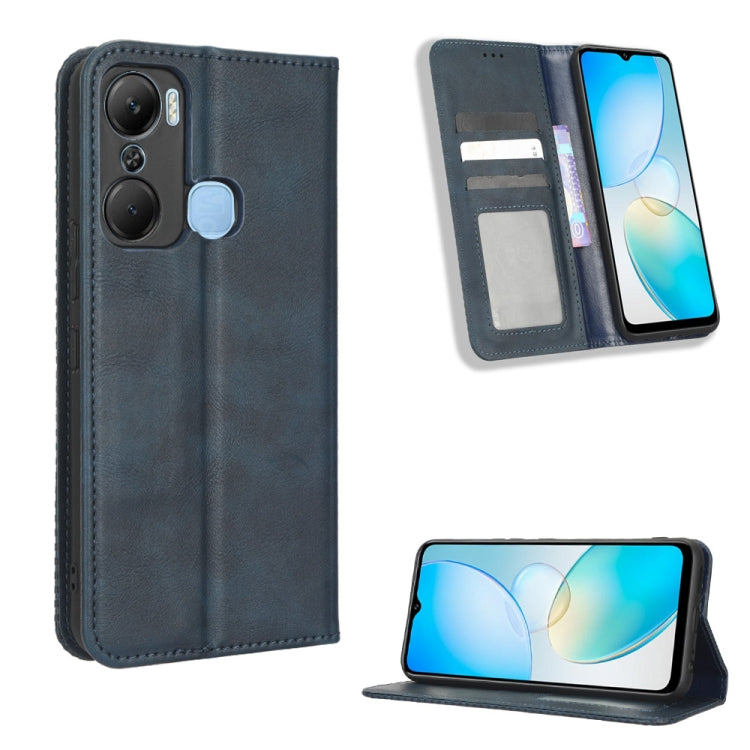 Magnetic Buckle Retro Texture Leather Phone Case, For Infinix Hot 11 2022 X675, For Infinix Hot 12 Pro X668C, For Infinix Note 12 5G / Note 12 Pro 5G, For Google Pixel 7 Pro 5G, For Google Pixel 7 5G, For Xiaomi Redmi A1