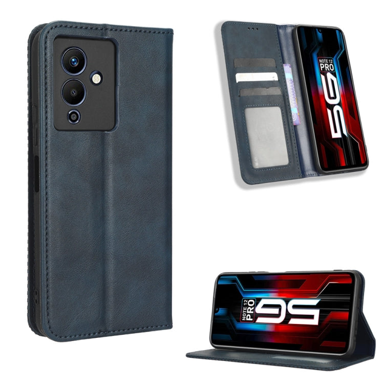 Magnetic Buckle Retro Texture Leather Phone Case, For Infinix Hot 11 2022 X675, For Infinix Hot 12 Pro X668C, For Infinix Note 12 5G / Note 12 Pro 5G, For Google Pixel 7 Pro 5G, For Google Pixel 7 5G, For Xiaomi Redmi A1