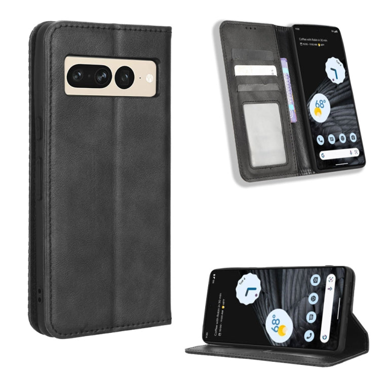Magnetic Buckle Retro Texture Leather Phone Case, For Infinix Hot 11 2022 X675, For Infinix Hot 12 Pro X668C, For Infinix Note 12 5G / Note 12 Pro 5G, For Google Pixel 7 Pro 5G, For Google Pixel 7 5G, For Xiaomi Redmi A1