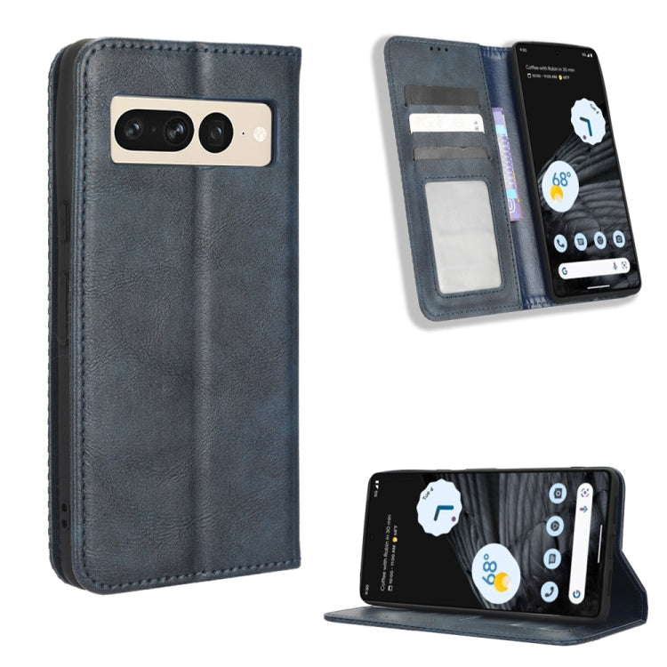 Magnetic Buckle Retro Texture Leather Phone Case, For Infinix Hot 11 2022 X675, For Infinix Hot 12 Pro X668C, For Infinix Note 12 5G / Note 12 Pro 5G, For Google Pixel 7 Pro 5G, For Google Pixel 7 5G, For Xiaomi Redmi A1