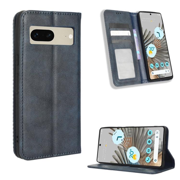 Magnetic Buckle Retro Texture Leather Phone Case, For Infinix Hot 11 2022 X675, For Infinix Hot 12 Pro X668C, For Infinix Note 12 5G / Note 12 Pro 5G, For Google Pixel 7 Pro 5G, For Google Pixel 7 5G, For Xiaomi Redmi A1