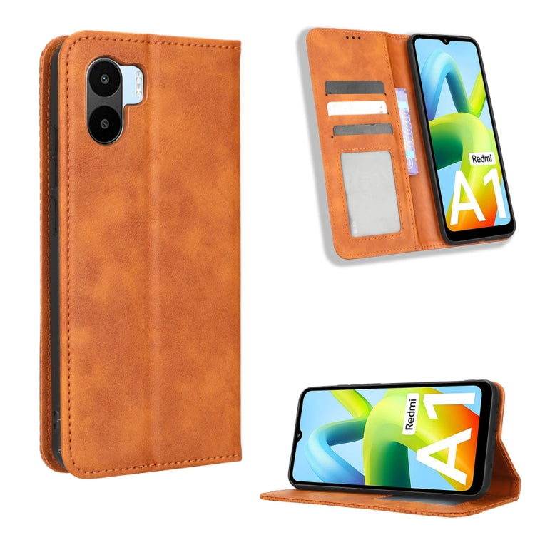 Magnetic Buckle Retro Texture Leather Phone Case, For Infinix Hot 11 2022 X675, For Infinix Hot 12 Pro X668C, For Infinix Note 12 5G / Note 12 Pro 5G, For Google Pixel 7 Pro 5G, For Google Pixel 7 5G, For Xiaomi Redmi A1