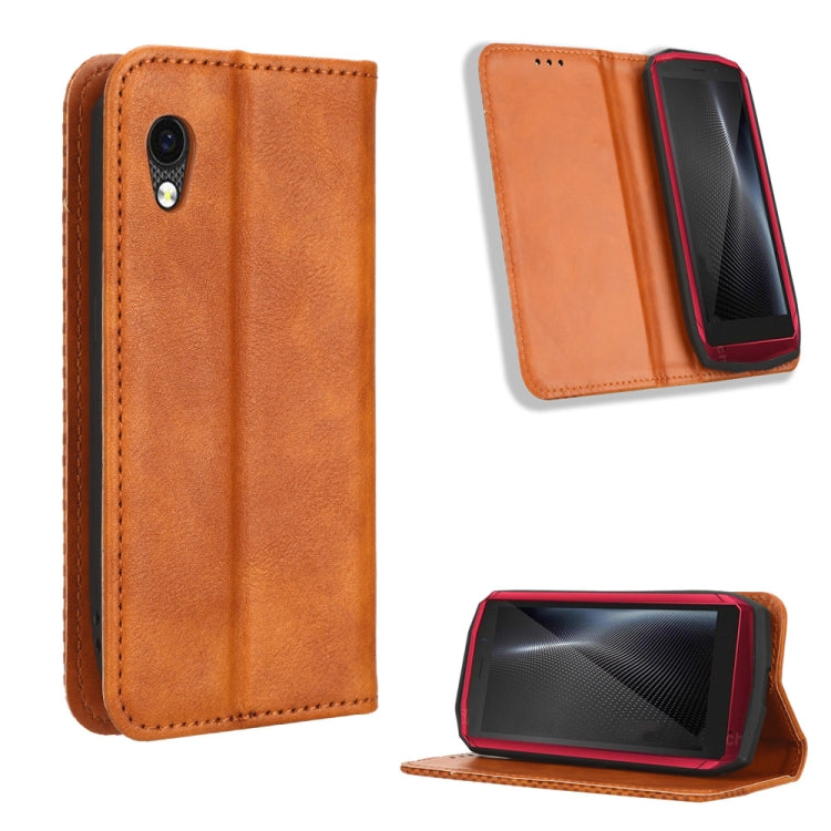 Magnetic Buckle Retro Texture Leather Phone Case, For UMIDIGI C1, For UMIDIGI F3 5G / 4G / F3S / F3 SE, For UMIDIGI Power 7 / Power 7S, For ZTE Blade A52 Lite, For ZTE Blade A72 5G