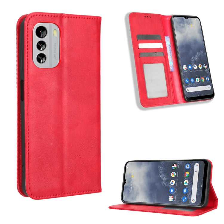 Magnetic Buckle Retro Texture Leather Phone Case, For Huawei Mate 50 Pro, For Huawei Mate 50, For Cubot Pocket, For Blackview BV7100, For Blackview OSCAL C80, For Nokia G60 5G