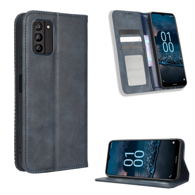Magnetic Buckle Retro Texture Leather Phone Case, For Nokia G100, For Nokia G400, For Oukitel C31, For Honor 70 5G, For Honor X8 5G, For Samsung Galaxy A04