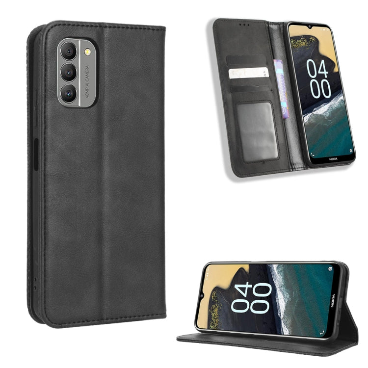 Magnetic Buckle Retro Texture Leather Phone Case, For Nokia G100, For Nokia G400, For Oukitel C31, For Honor 70 5G, For Honor X8 5G, For Samsung Galaxy A04