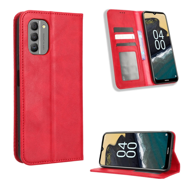 Magnetic Buckle Retro Texture Leather Phone Case, For Nokia G100, For Nokia G400, For Oukitel C31, For Honor 70 5G, For Honor X8 5G, For Samsung Galaxy A04