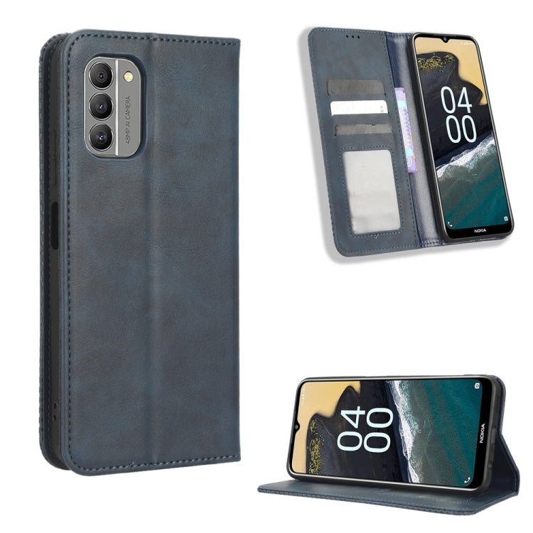 Magnetic Buckle Retro Texture Leather Phone Case, For Nokia G100, For Nokia G400, For Oukitel C31, For Honor 70 5G, For Honor X8 5G, For Samsung Galaxy A04