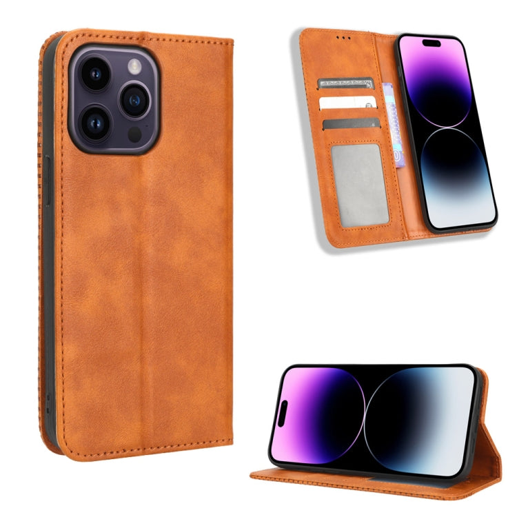 Magnetic Buckle Retro Texture Leather Phone Case, For Samsung Galaxy A23e / A23s / A23 5G JP, For Sony Xperia 5 IV, For Sharp Aquos Sense7 Plus, For iPhone 14 Plus, For Sharp Aquos Sense7, For Xiaomi 12T / Redmi K50 Ultra