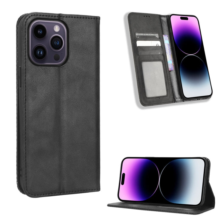 Magnetic Buckle Retro Texture Leather Phone Case, For iPhone 14 Pro Max, For iPhone 14 Pro, For Xiaomi Poco C40, For Xiaomi Poco M4 5G, For Xiaomi Poco M5, For UMIDIGI Power 7 Max