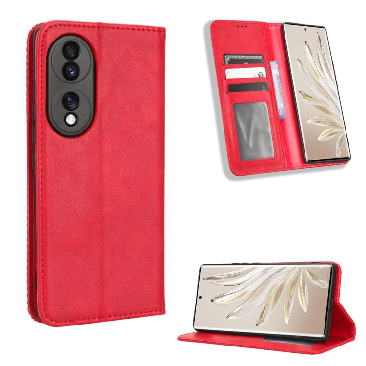 Magnetic Buckle Retro Texture Leather Phone Case, For Nokia G100, For Nokia G400, For Oukitel C31, For Honor 70 5G, For Honor X8 5G, For Samsung Galaxy A04