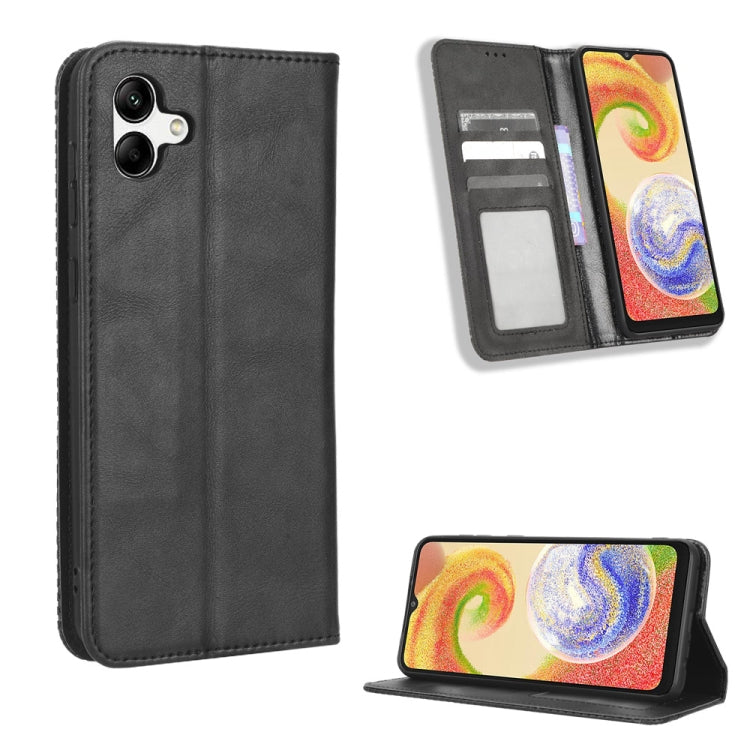 Magnetic Buckle Retro Texture Leather Phone Case, For Nokia G100, For Nokia G400, For Oukitel C31, For Honor 70 5G, For Honor X8 5G, For Samsung Galaxy A04