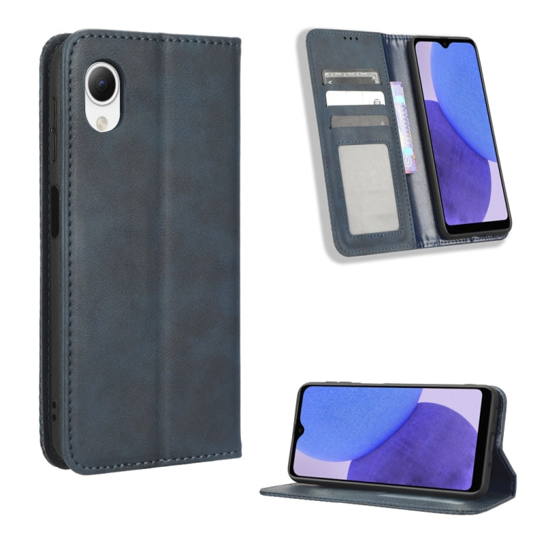 Magnetic Buckle Retro Texture Leather Phone Case, For Nokia G100, For Nokia G400, For Oukitel C31, For Honor 70 5G, For Honor X8 5G, For Samsung Galaxy A04