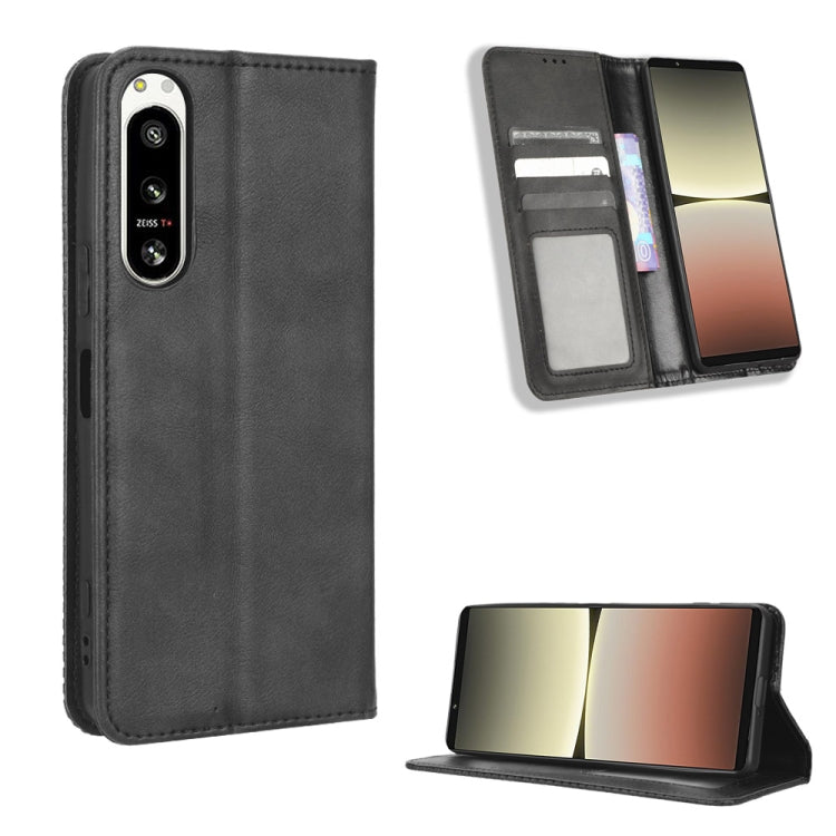 Magnetic Buckle Retro Texture Leather Phone Case, For Samsung Galaxy A23e / A23s / A23 5G JP, For Sony Xperia 5 IV, For Sharp Aquos Sense7 Plus, For iPhone 14 Plus, For Sharp Aquos Sense7, For Xiaomi 12T / Redmi K50 Ultra