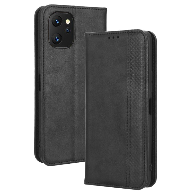 Magnetic Buckle Retro Texture Leather Phone Case, For UMIDIGI C1, For UMIDIGI F3 5G / 4G / F3S / F3 SE, For UMIDIGI Power 7 / Power 7S, For ZTE Blade A52 Lite, For ZTE Blade A72 5G