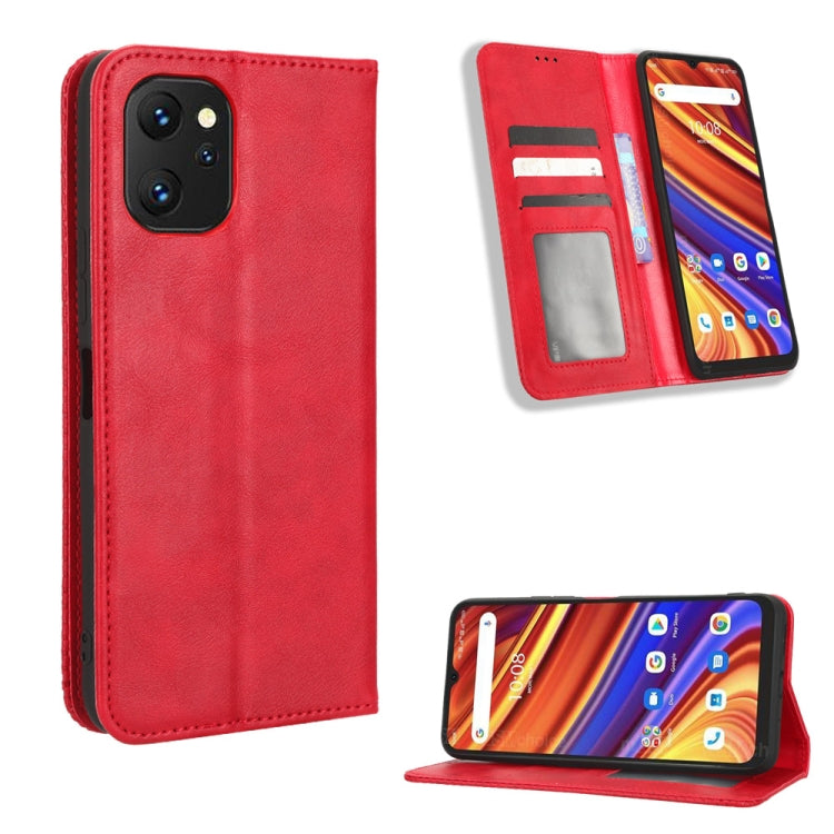 Magnetic Buckle Retro Texture Leather Phone Case, For UMIDIGI C1, For UMIDIGI F3 5G / 4G / F3S / F3 SE, For UMIDIGI Power 7 / Power 7S, For ZTE Blade A52 Lite, For ZTE Blade A72 5G