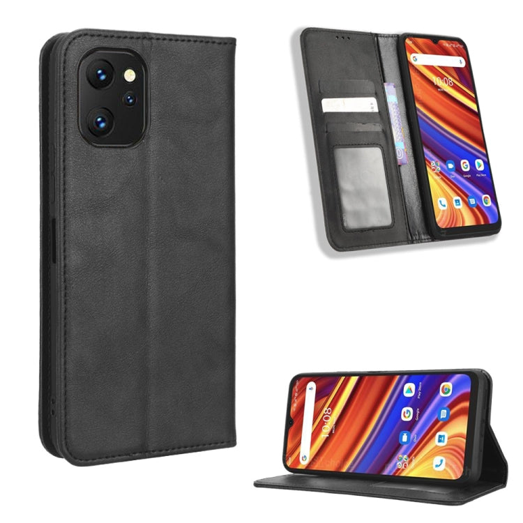 Magnetic Buckle Retro Texture Leather Phone Case, For UMIDIGI C1, For UMIDIGI F3 5G / 4G / F3S / F3 SE, For UMIDIGI Power 7 / Power 7S, For ZTE Blade A52 Lite, For ZTE Blade A72 5G
