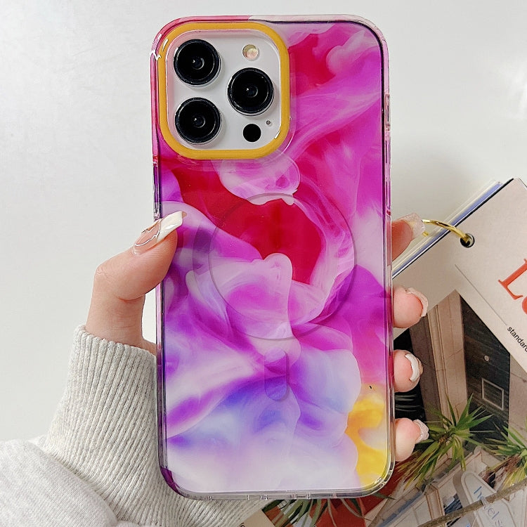 Marble Dual-side Laminating Magsafe Phone Case, For iPhone 14 Plus, For iPhone 14 Pro, For iPhone 14 Pro Max