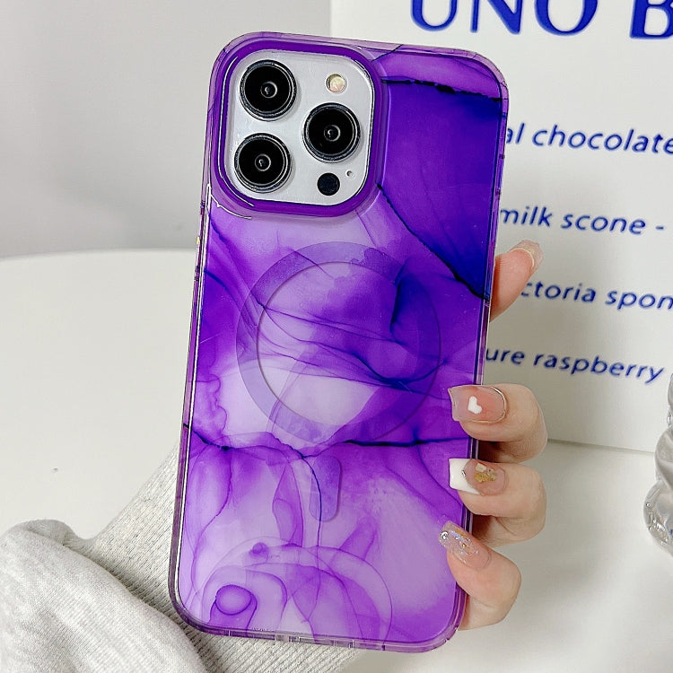 Marble Dual-side Laminating Magsafe Phone Case, For iPhone 14 Plus, For iPhone 14 Pro, For iPhone 14 Pro Max