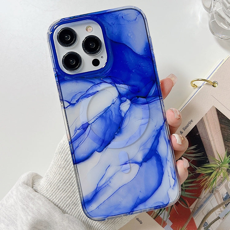 Marble Dual-side Laminating Magsafe Phone Case, For iPhone 14 Plus, For iPhone 14 Pro, For iPhone 14 Pro Max