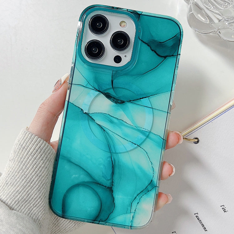 Marble Dual-side Laminating Magsafe Phone Case, For iPhone 14 Plus, For iPhone 14 Pro, For iPhone 14 Pro Max