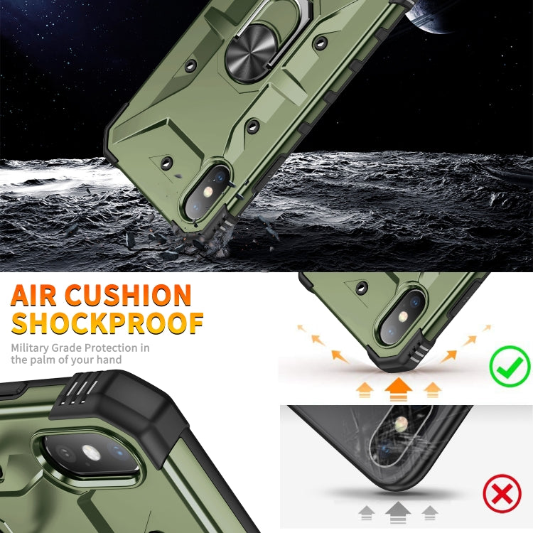 Ring Holder Phone Case, For iPhone XS Max, For iPhone SE 2022 / SE 2020 / 7 / 8, For iPhone 7 Plus / 8 Plus