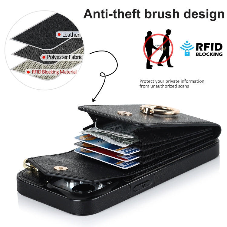 Anti-theft RFID Card Slot Phone Case, For iPhone 11 Pro Max, For iPhone 11 Pro, For iPhone 11