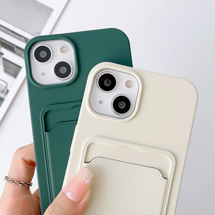 Crossbody Lanyard Elastic Silicone Card Holder Phone Case, For iPhone 12